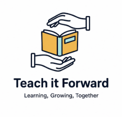 Teach It Forward strawberry logo